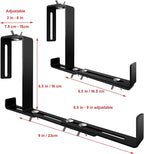 Planter Box Bracket, Flower Box Holder Brackets, Adjustable Window Box Brackets - Image 2