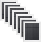 7 Pack IP65 Solar Panel for Rings Camera, 4W Solar Charger Compatible by Paodekua