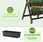 Homdox 5-Tier Elevated Garden Bed- Freestanding Vertical Raised Bed - Image 3