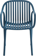 Modern Stackable Outdoor & Indoor Plastic Dining Chairs Set, Armchairs Set - Image 7