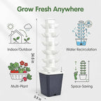 Vertical Hydroponic Tower Garden Growing System - Image 2