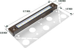 GKOLED 8-Pack Replaceable 6.8" LED Hardscape Lights, Low Voltage Retaining Wall - Image 7