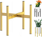 Metal Plant Stand, Adjustable Size Fits 10 12 13 14 15 16 Inches Large Planter by Unknown
