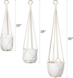 Dahey Macrame Plant Hanger Set of 3 - Image 7