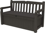 Keter Solana 70 Gallon Storage Bench Deck Box by Keter