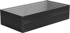 Vengarus 8x4x2FT Galvanized Raised Garden Bed Kit, Large Rectangle Elevated - Image 7