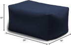 Jaxx Leon Outdoor Bean Bag Ottoman - Image 3