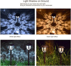 EXCMARK 10 Pack Solar Lights Outdoor Decorative Garden Yard Lights - Image 2
