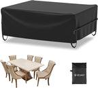Velway Patio Furniture Cover Outdoor, Waterproof Rectangular Patio Table Chair - Image 7