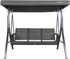 Kozyard Brenda 3-Seat Outdoor Porch Swing Glider, Patio Swing - Image 4