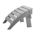 VEVOR Adirondack Ottoman, 16.9L x 18.9W x 13H Inch HDPE Plastic Folding - Image 9