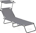 Folding Outdoor Lounge Chair by COMFYSURE