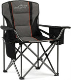 FAIR WIND Heavy Duty Camping Chair, Oversized Padded Folding Chair by FAIRWINDOutdoorEquipment