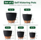 T4U 5 Pack Self Watering Pots - Image 3