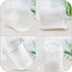 30 Packs 1 Gallon Reinforced Clear Nursery Pots - Image 5