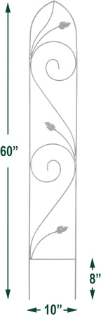 Arcadia Garden Products TR05 Autumn Leaf Trellis 5' - Image 3