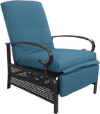 Kozyard Adjustable Outdoor Reclining Lounge Chair, Cushioned Patio Chaise Lounge - Image 7