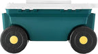 VEVOR Garden Scooter with Seat, 2 in 1 Rolling Garden Cart with Storage Bin - Image 9