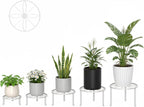 5 Pack Heavy Duty Metal Stand Decorates Multiple Plants - Image 2