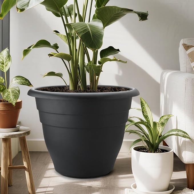 3 Pack 20 Inch Large Plant Pots - Image 4