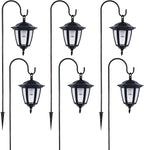 Dynaming 6 Pack Solar Hanging Lights Outdoor, Solar Powered Garden Decorative - Image 8