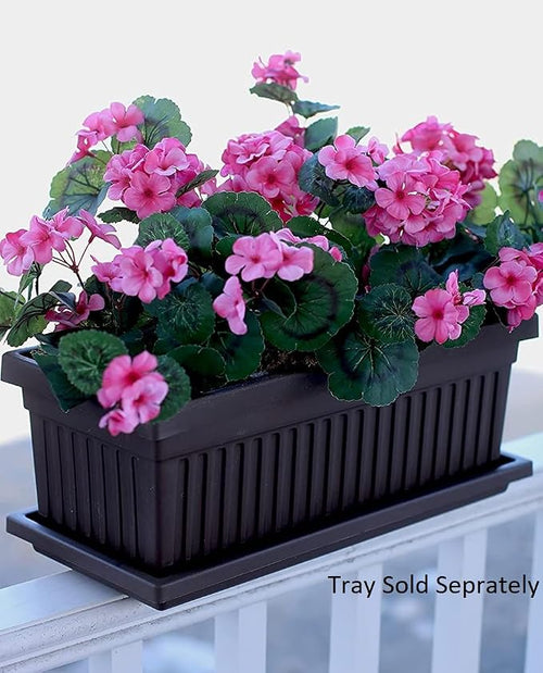 23.5 Inch Terra Roma Rectangular Window Planter Box - Image 2