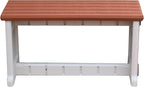 Bench, 1 Pack - Proudly Made in The USA, Click and Lock Hardware-Free Assembly by LeisureAccents