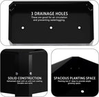 Raised Garden Bed with Detachable Tall Legs Elevated Metal Planter Box - Image 6