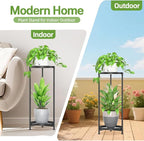 iDavosic.ly 2 Tier Corner Plant Stand Indoor, Tall Vertical Metal Flower Heavy - Image 8