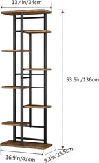 LINZINAR Plant Stand 8 Tier 9 Potted Multiple Flower Pot Holder Shelf Indoor - Image 6