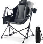 EVER ADVANCED Padded Oversized Hammock Camping Chair, Compact Heavy Duty Swing by EVERADVANCED