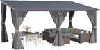 AECOJOY 16'x10' Outdoor Hardtop Gazebo Pergola - Image 7