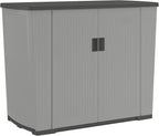 Suncast 130-Gallon Backyard Oasis Basic Unit Lockable Outdoor Storage Cabinet by Suncast