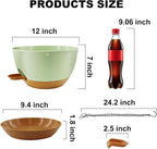 12 inch Hanging Planters for Indoor Plants, 2 Pack Self-Watering Hanging - Image 3