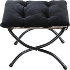 15" Foldable Foot Stool Ottoman by WELL-STRONG