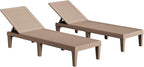 Greesum Outdoor Chaise Lounge Chair Set of 2, Waterproof 5-Position Adjustable - Image 7