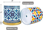 6 Pack Mandala Succulent Plant Pot - Image 3