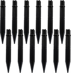 12 Pack 8.3 Inch ABS Ground Spikes by Bonsicoky