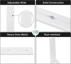 Y&M 2 Pack Adjustable Planter Brackets, Universal Window Box Mounting Hooks - Image 6