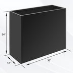 Metal Planter Box 30” x 12” x 24”, Outdoor Planter - Image 2