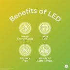GE LED+ Motion Sensor LED Light Bulbs, Outdoor Security Lights, Warm White - Image 8