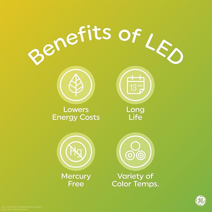 GE LED+ Dusk to Dawn A19 LED Light Bulbs, Automatic On/Off Outdoor Light - Image 7