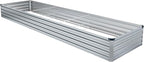 2 Pack 12x2x1FT Galvanized Raised Garden Bed Kit, Outdoor Metal Planter Box - Image 7