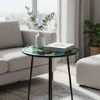 LIFFY Patio Side Tables, Round Decorative Plant Stand & Accent Table - Image 2