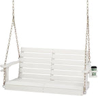 VINGLI Heavy Duty 1600 LBS HDPE Porch Swing Outdoor by VINGLI