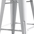 AC Pacific 24” Metal Barstool Set of 2 – Country Rustic Style - Image 7