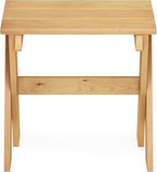 Furinno Tioman Outdoor Side Table Flower Stand, Pine Wood - Image 7