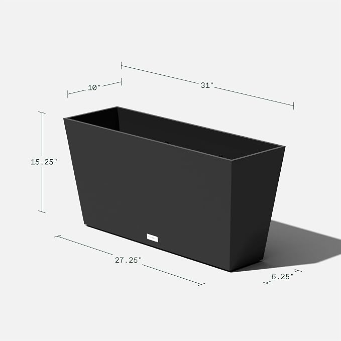 Veradek Pure Series Midori Trough Planter - Image 2