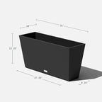 Veradek Pure Series Midori Trough Planter - Image 2