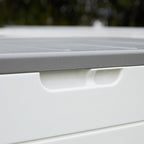 TARKARI Premium Pro Edition 100 Gallon Lockable Resin Deck Box, Waterproof & - Image 6